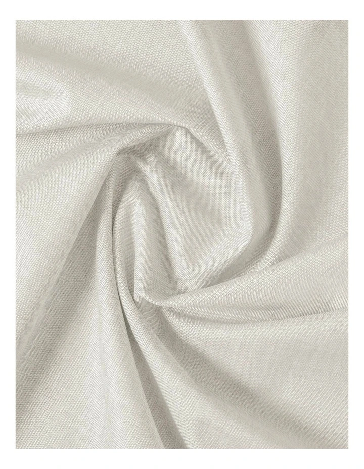 100% Blockout Concealed Tab Top Curtain Pair 90x223cm in Porcelain image 7