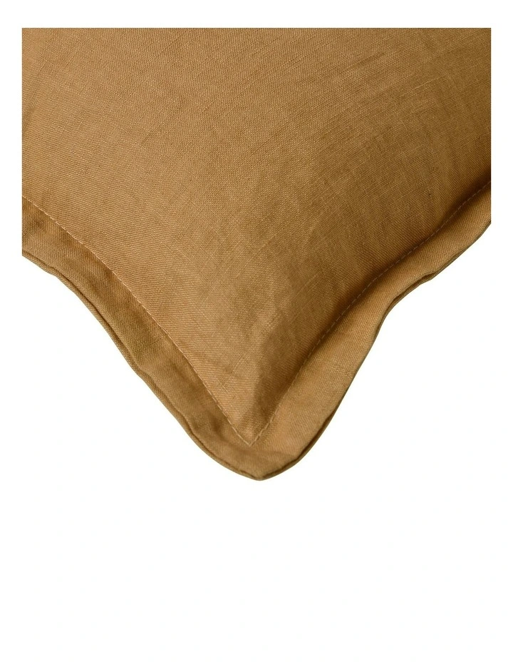Ardenne Rectangular Cushion with Oxford Edge 40x60cm in Mustard image 6