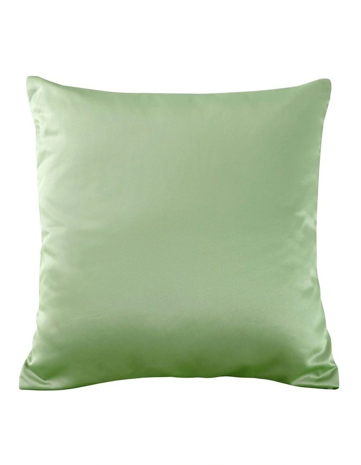 Matte Satin Euro Pillowcase in Sage image 3