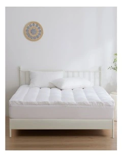 Microfibre Mattress Topper 1200gsm in White