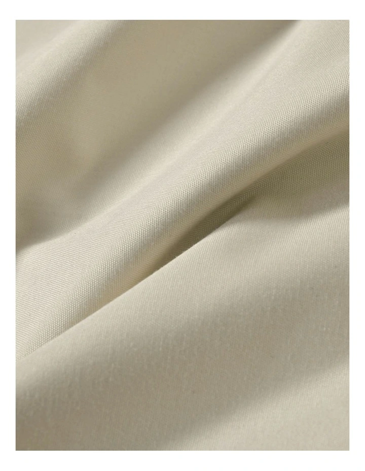 Home Orlando Blockout Eyelet Curtain Pair in Sand image 4