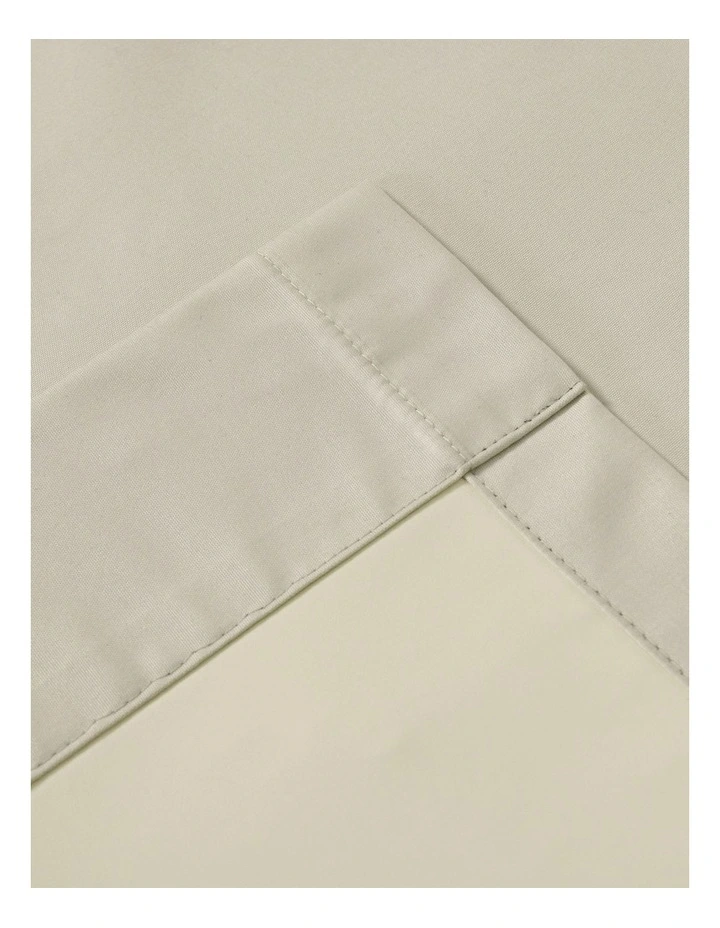Home Orlando Blockout Eyelet Curtain Pair in Sand image 5