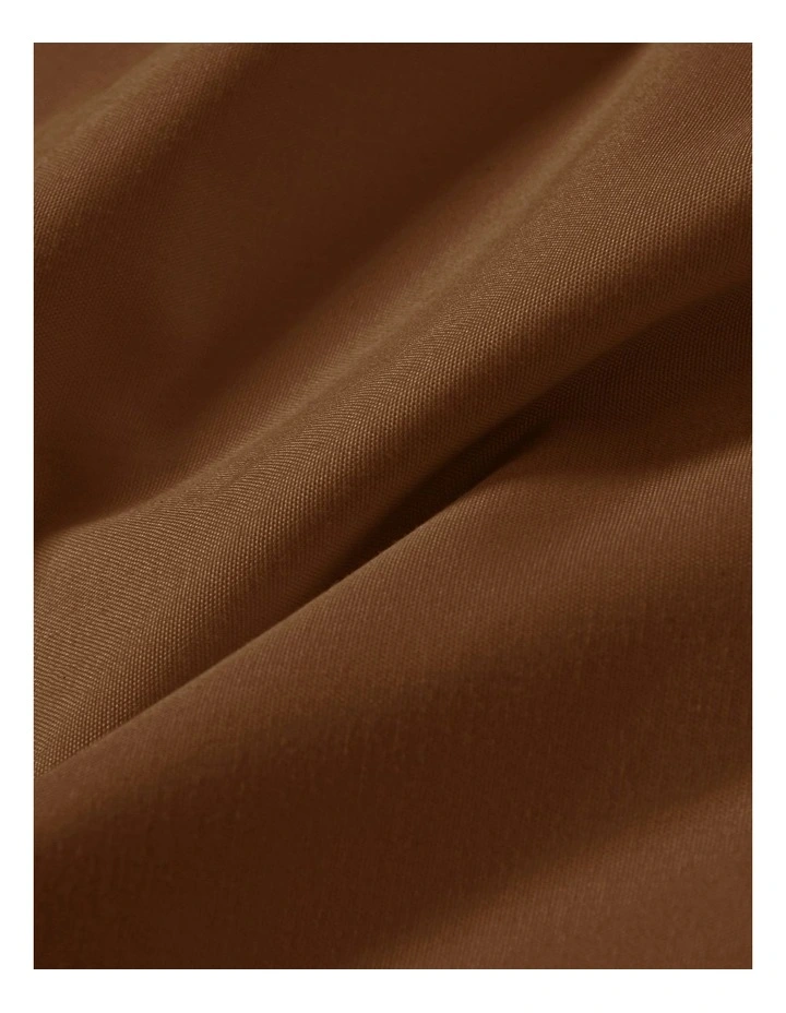 Home Orlando Blockout Eyelet Curtain Pair in Rust image 4