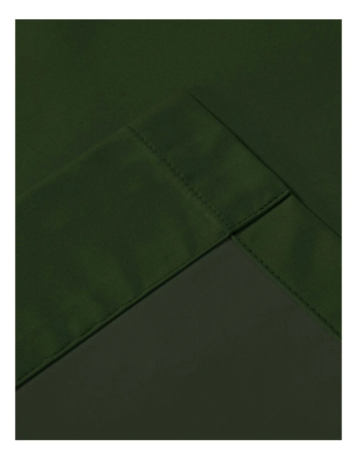 Home Orlando Blockout Eyelet Curtain Pair in Pine image 5