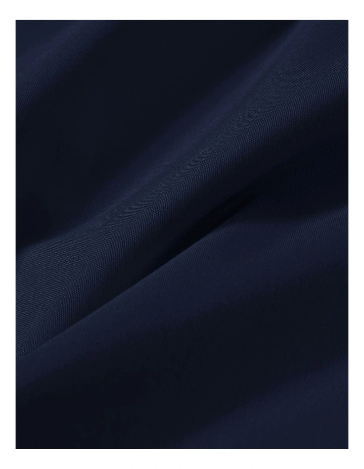 Home Orlando Blockout Eyelet Curtain Pair in Navy image 4