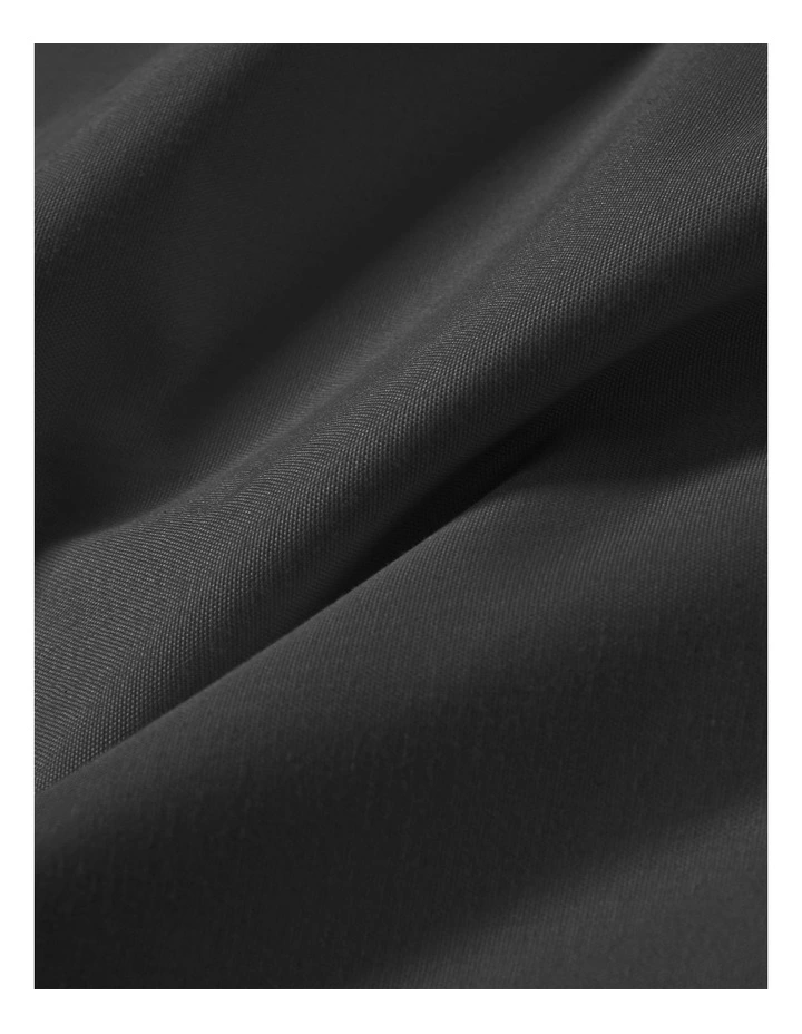 Home Orlando Blockout Eyelet Curtain Pair in Charcoal image 4
