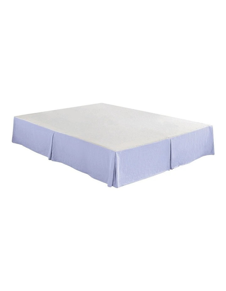 Superfine Washed Microfibre Pleated Valance in Lilac image 5