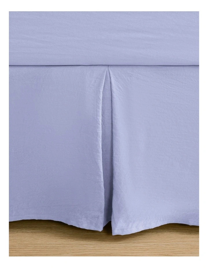 Superfine Washed Microfibre Pleated Valance in Lilac image 6