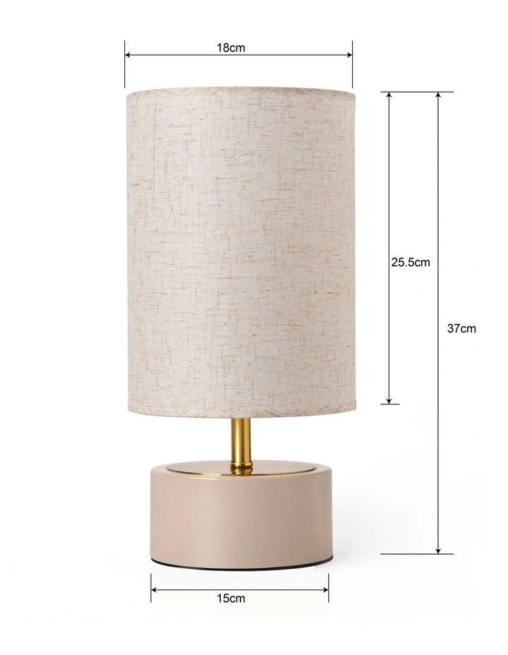 Billie Table Lamp Set of 2 in Oatmeal image 4