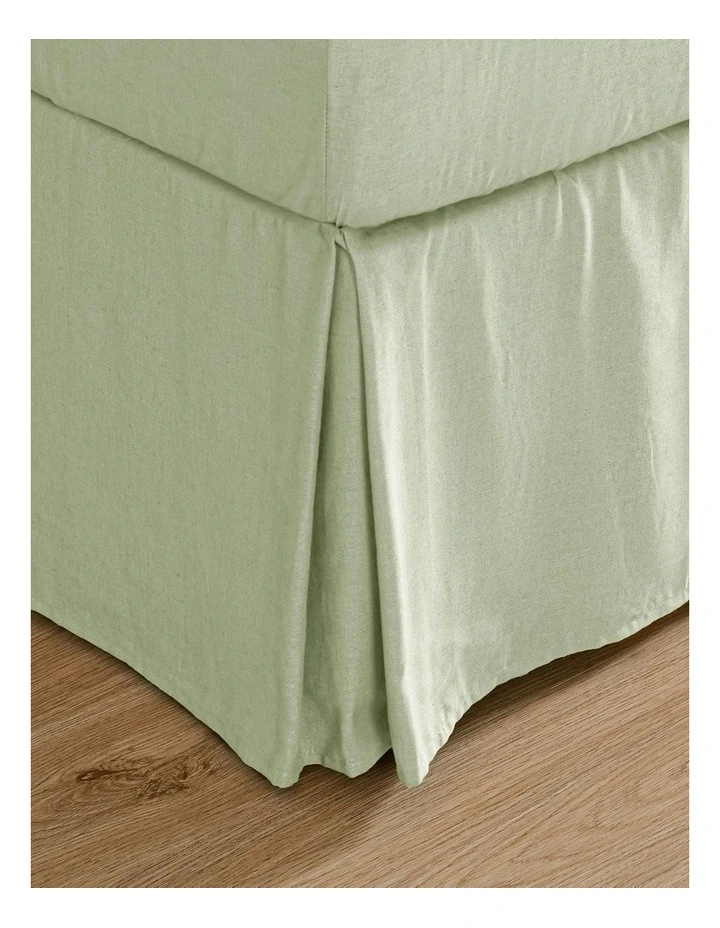 Linen Cotton Valance in Sage image 3