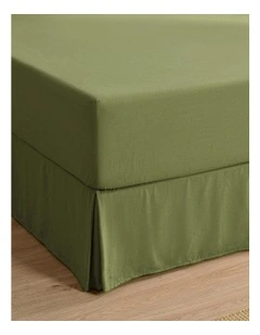 Linen Cotton Valance in Olive