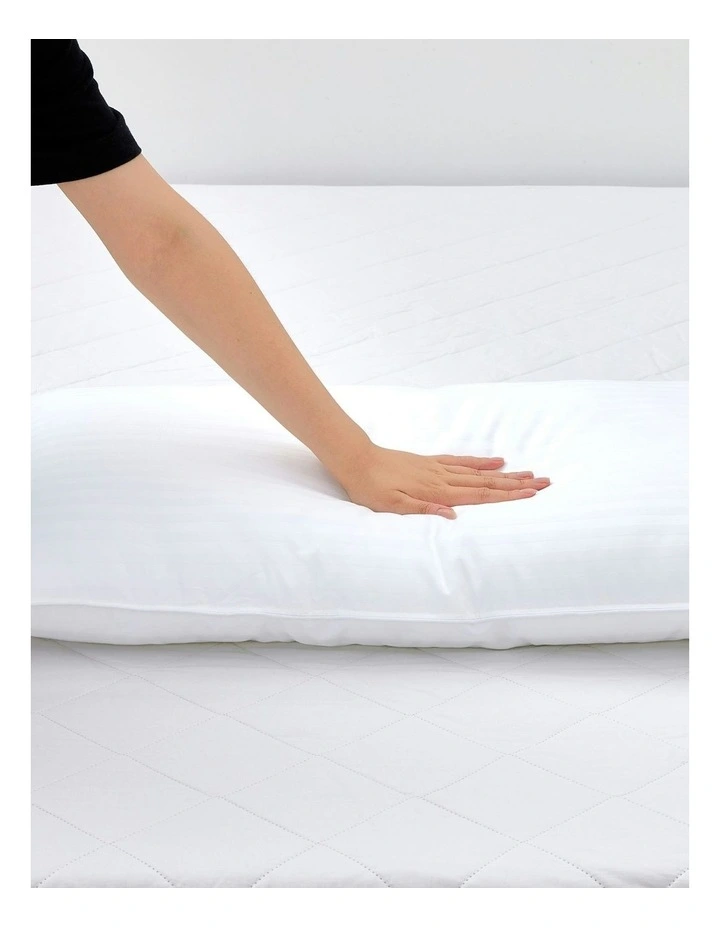 Hotel Collection Cotton Sateen Cover Microfibre King Pillow Four Pack in White image 5
