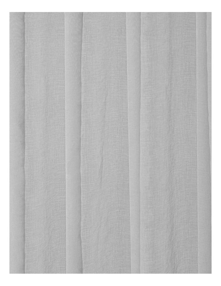 Kirra Sheer S-Fold Curtain Track Fits 140cm in Ash image 6