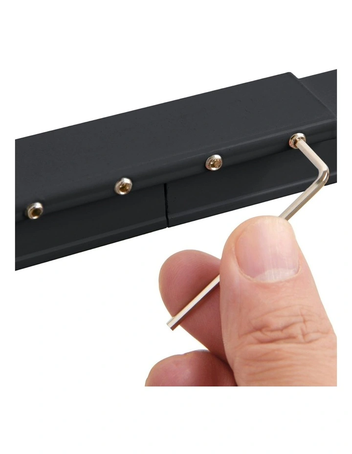 Joiner Accessory S-Fold Curtain Track in Black image 3