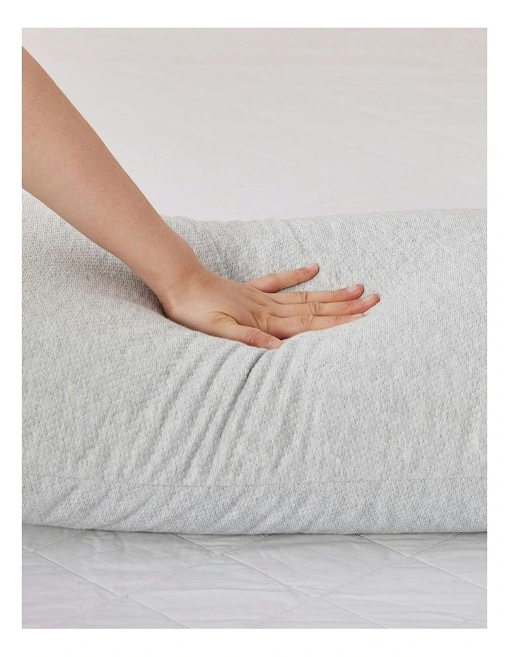 Bamboo Charcoal Memory Foam Pillow Twin Pack in Grey image 3