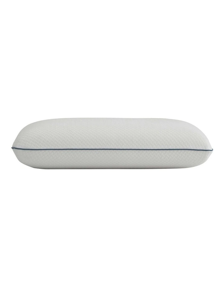 Tencel Cover Standard Memory Foam Pillow in White image 3