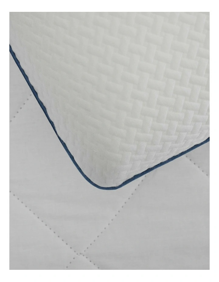 Tencel Cover Standard Memory Foam Pillow in White image 7