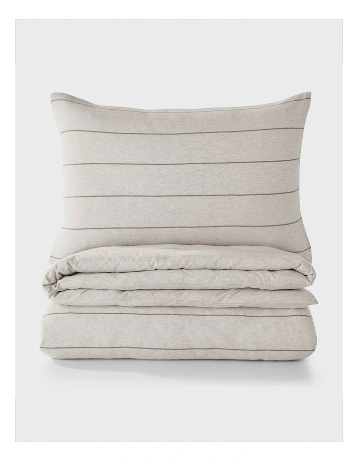 Jersey Luxe Combo Fitted Sheet Set in Olive image 5