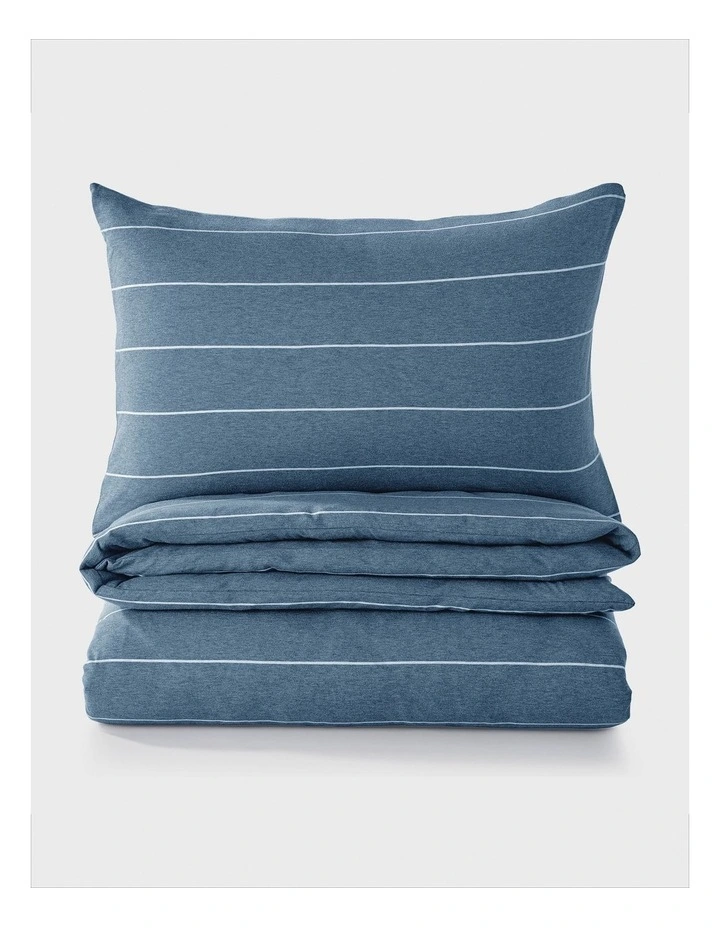 Jersey Luxe 100% Cotton Combo Fitted Sheet Set in Rust image 5