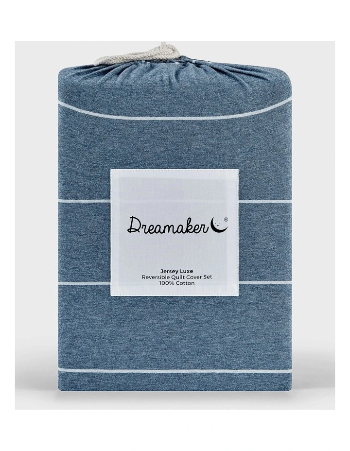 Jersey Luxe 100% Cotton Combo Fitted Sheet Set in Rust image 6