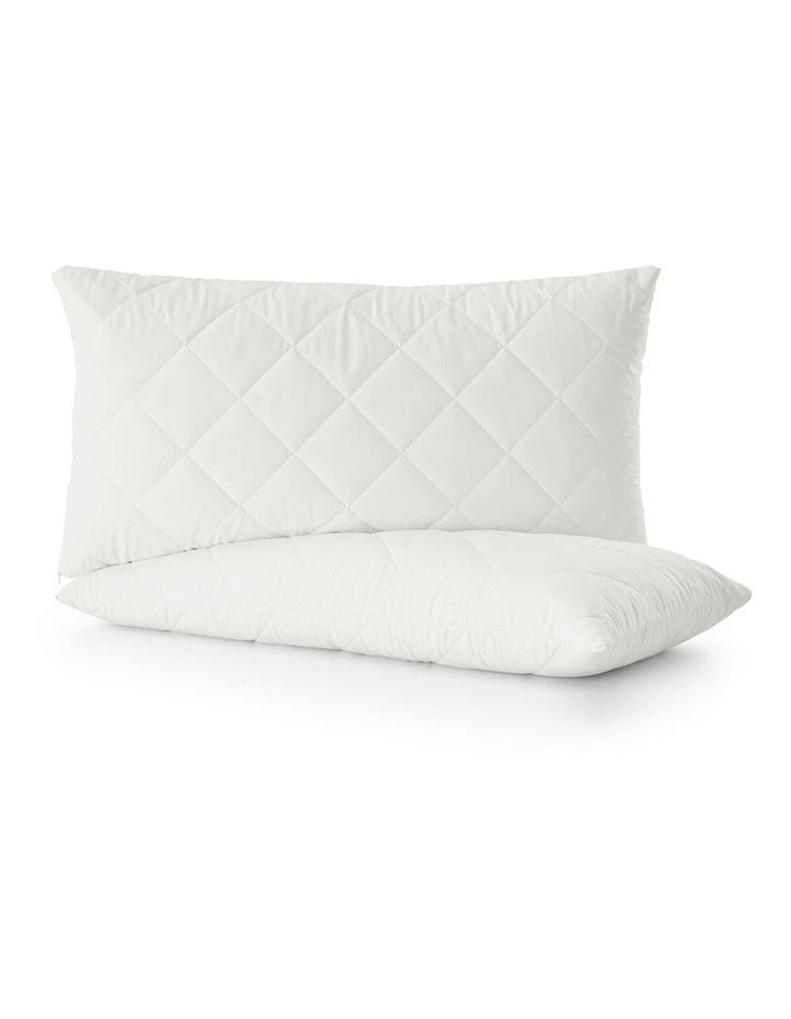 Healthguard Pillow Protector Twin Pack in White image 6