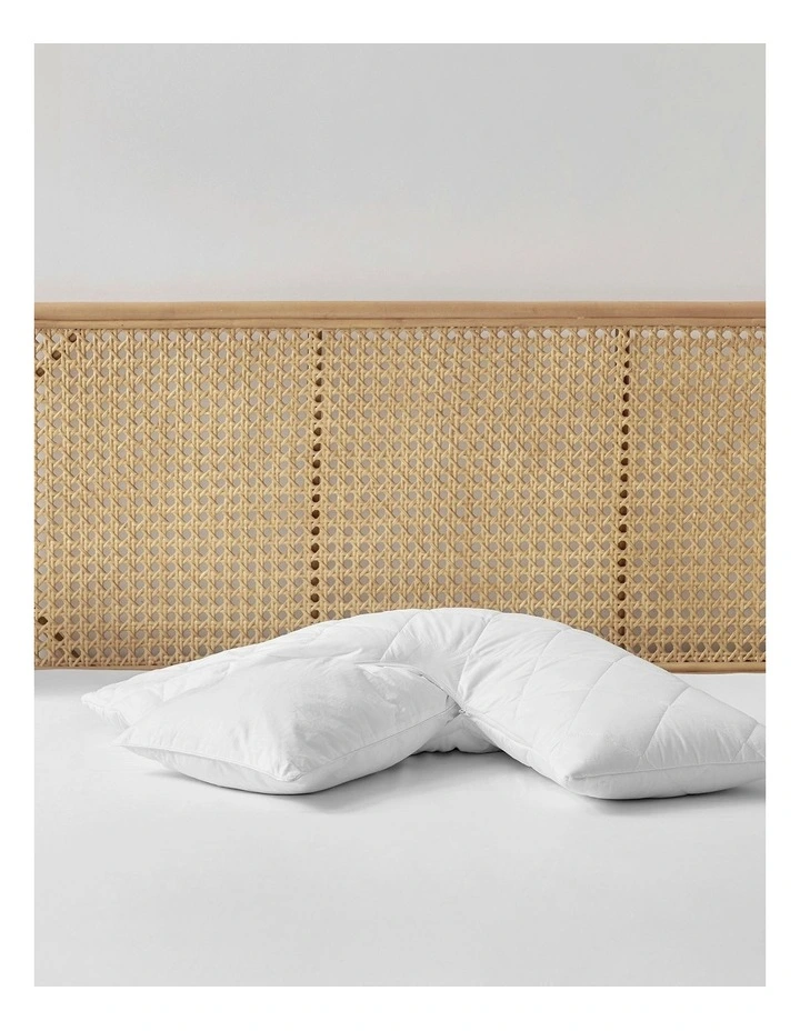 Healthguard Pillow Protector Twin Pack in White image 3
