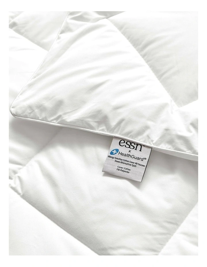 Healthguard Cotton Quilt in White image 3