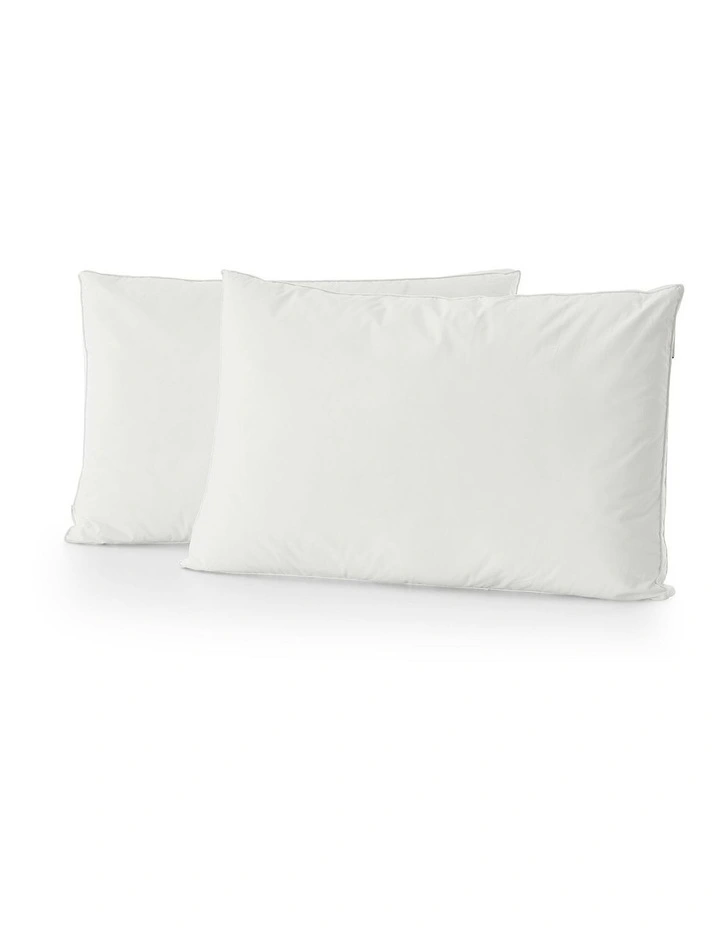 Healthguard Pillow Twin Pack in White image 2