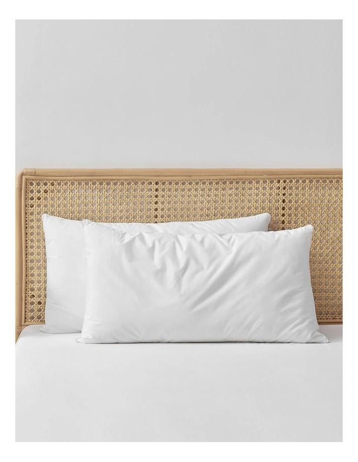Healthguard King Pillow Twin Pack in White image 1
