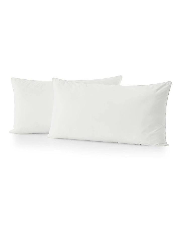 Healthguard King Pillow Twin Pack in White image 2