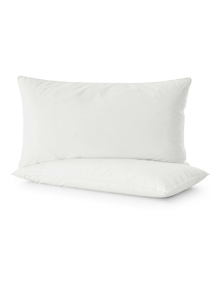 Healthguard King Pillow Twin Pack in White image 3