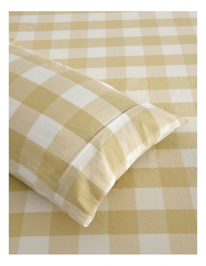 Remy Washed Sheet Set in Sand image 3