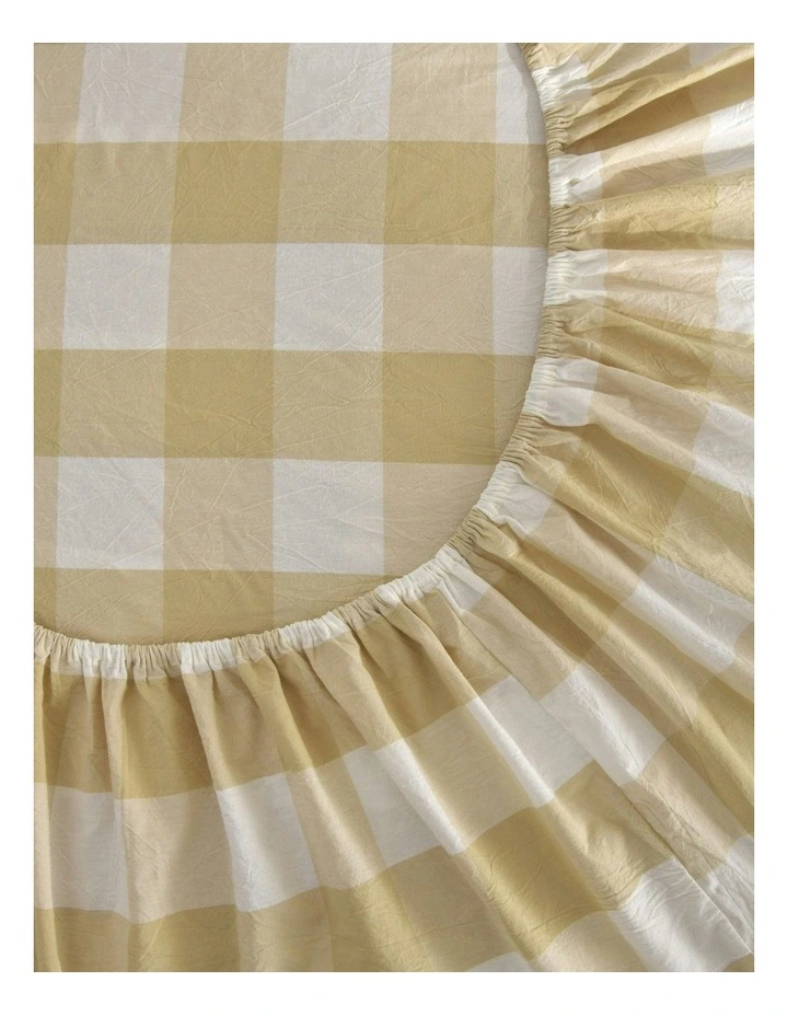 Remy Washed Sheet Set in Sand image 5