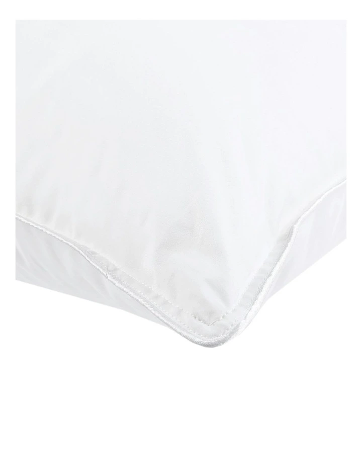 Standard Cotton Cover Down Pillow Pack Of 2 in White image 4
