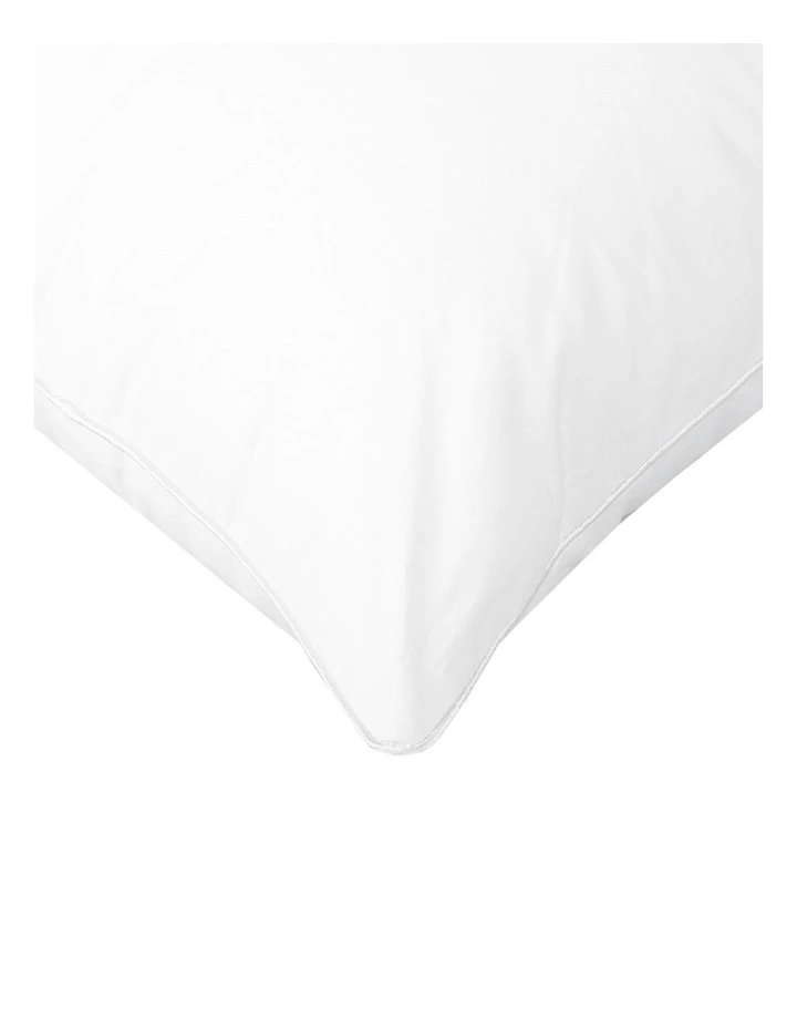 Euro Cotton Pillow Pack Of 2 in White image 3
