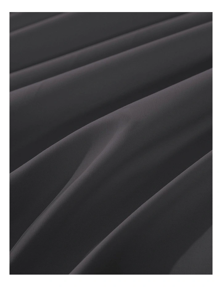 300 Thread Count Cotton Percale Standard Pillowcase Pack Of 2 in Charcoal image 4