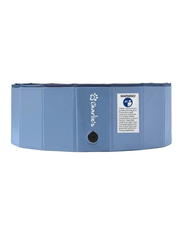 Splash Society Portable Foldable Dog Pool in Blue image 4