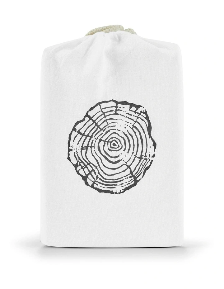 European Flax Linen King Pillowcase Twin Pack in White image 4