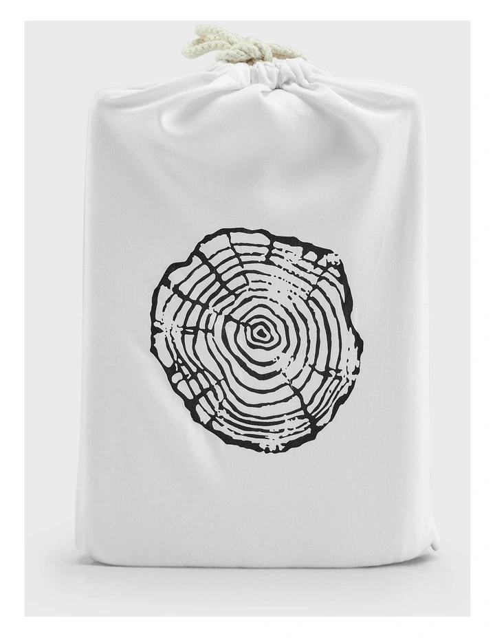 400TC Bamboo Sateen Standard Pillowcase Twin Pack in White image 5