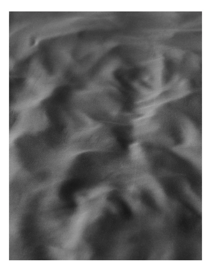 Bamboo Tailored Quilt Cover Set in Charcoal image 3