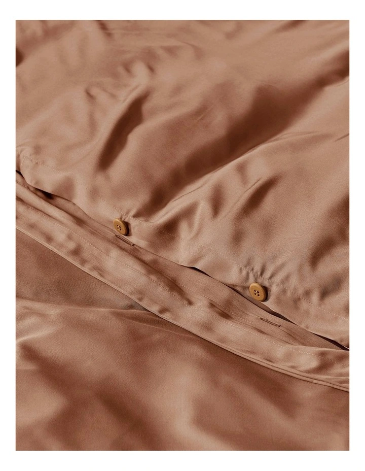 Bamboo Tailored Quilt Cover Set in Earth image 5