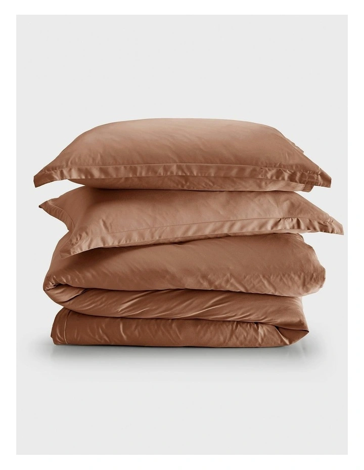 Bamboo Tailored Quilt Cover Set in Earth image 6