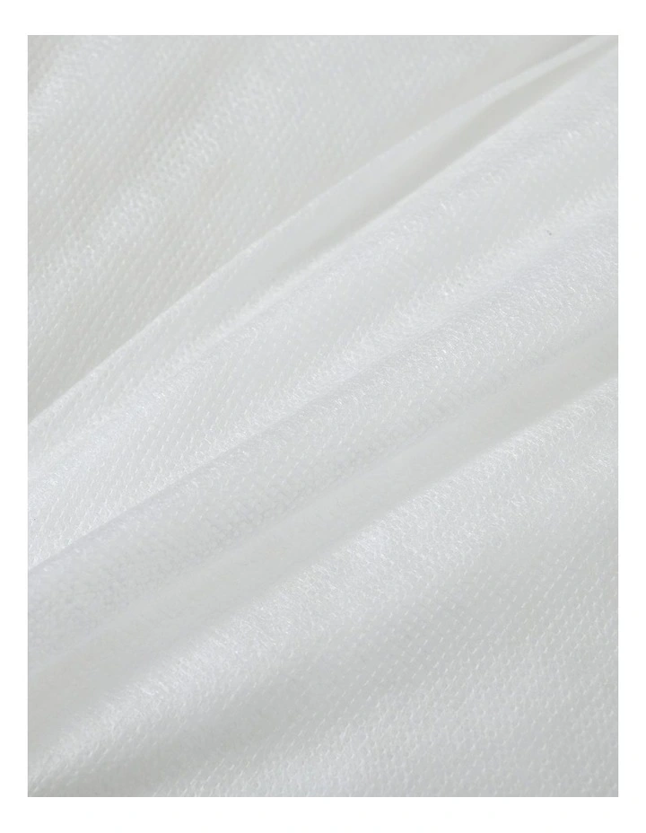 Square Cushion Insert Polyester Fill Twin Pack 45x45cm in White image 6