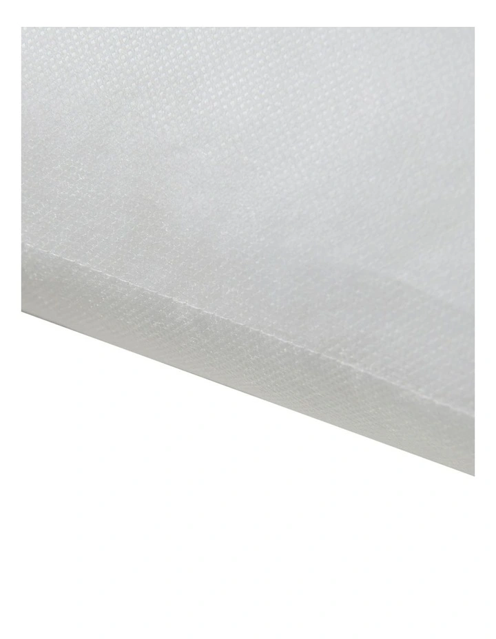 Square Cushion Insert Polyester Fill Twin Pack 45x45cm in White image 7