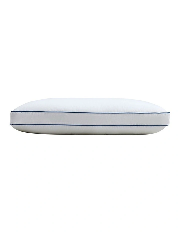 Sleep Form High And Soft Profile Pillow Twin Pack 48 x 73cm with 5cm Gusset in White image 3