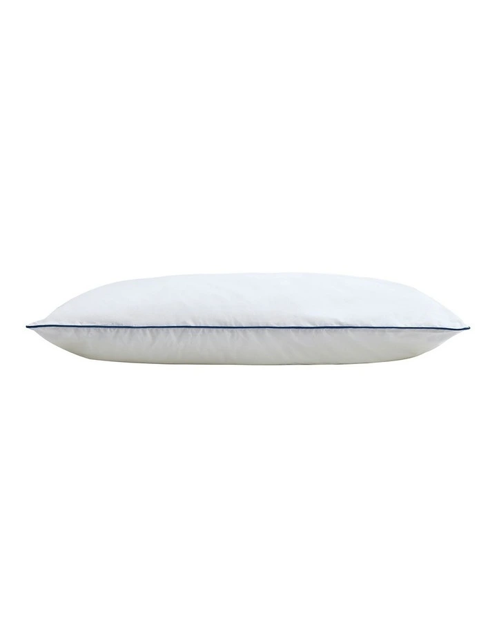 Sleep Form Low And Soft Profile Pillow Twin Pack 48 x 73cm in White image 3