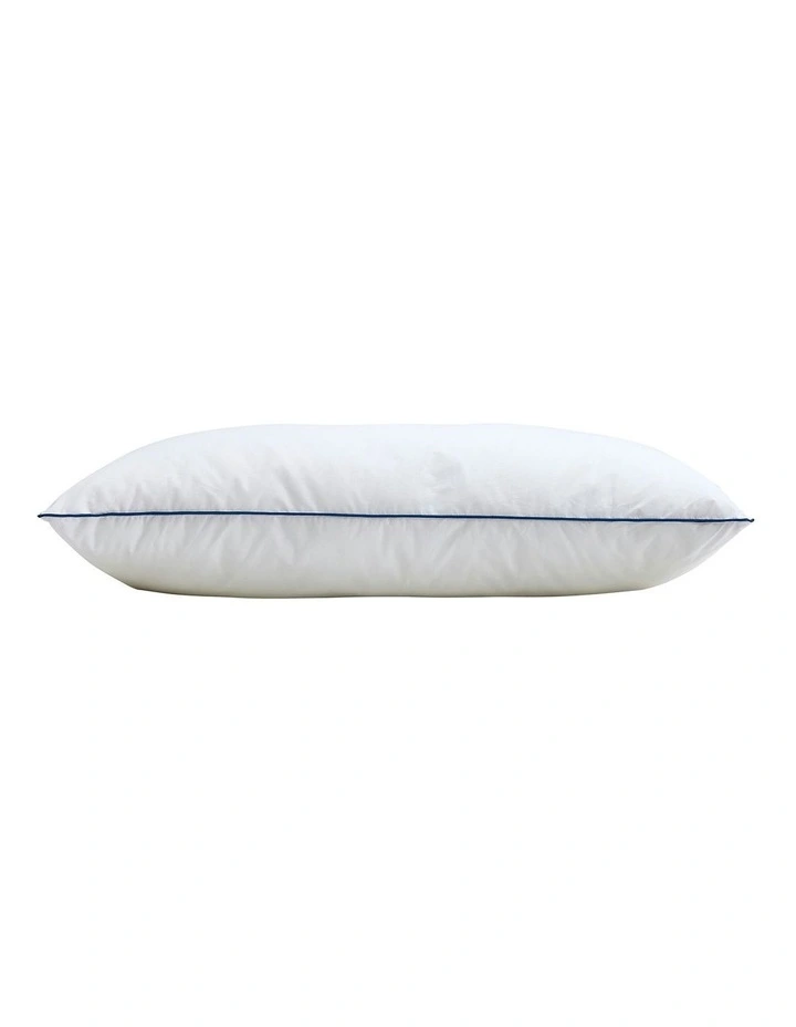 Sleep Form Low And Firm Profile Pillow Twin Pack 48 x 73cm in White image 3