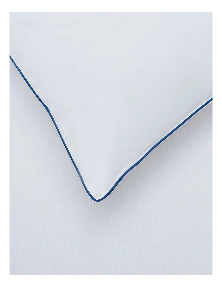 Sleep Form Low And Firm Profile Pillow Twin Pack 48 x 73cm in White image 5