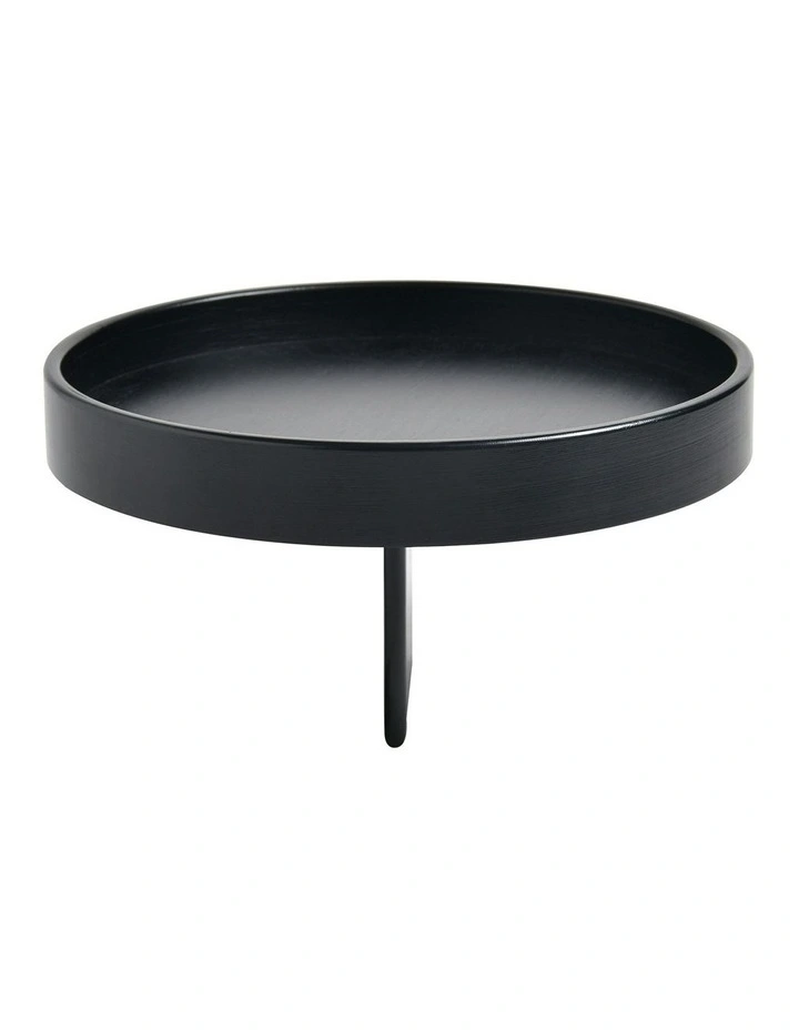 Sofit Bamboo Sofa Tray Table in Black image 3