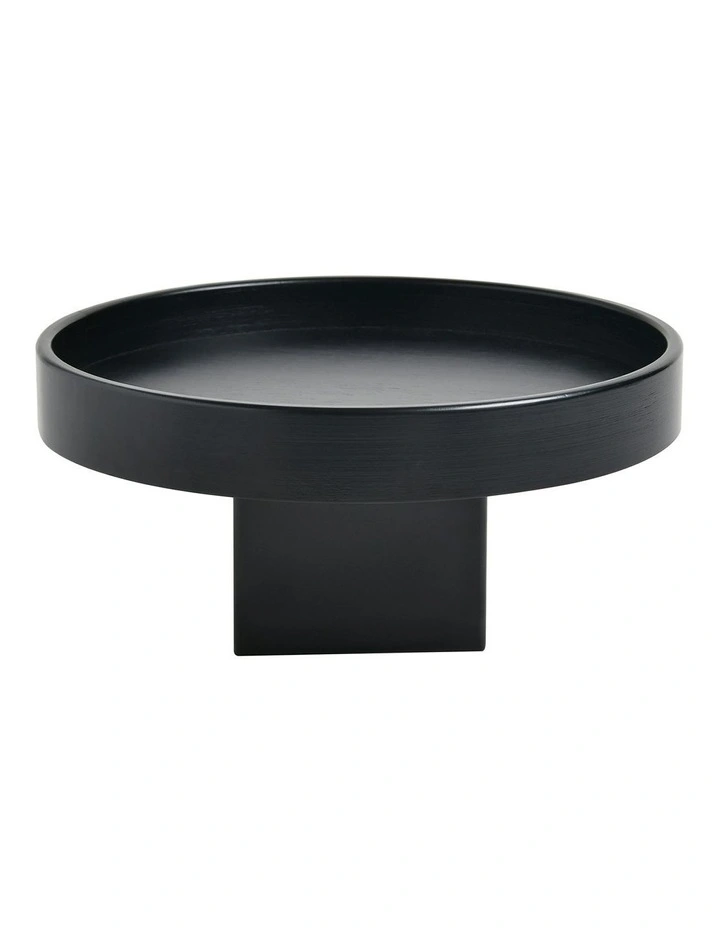 Sofit Bamboo Sofa Tray Table in Black image 4